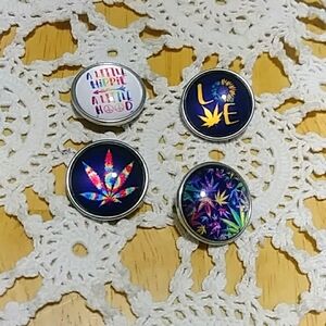 Hippie Snap Jewelry - 4 snap buttons